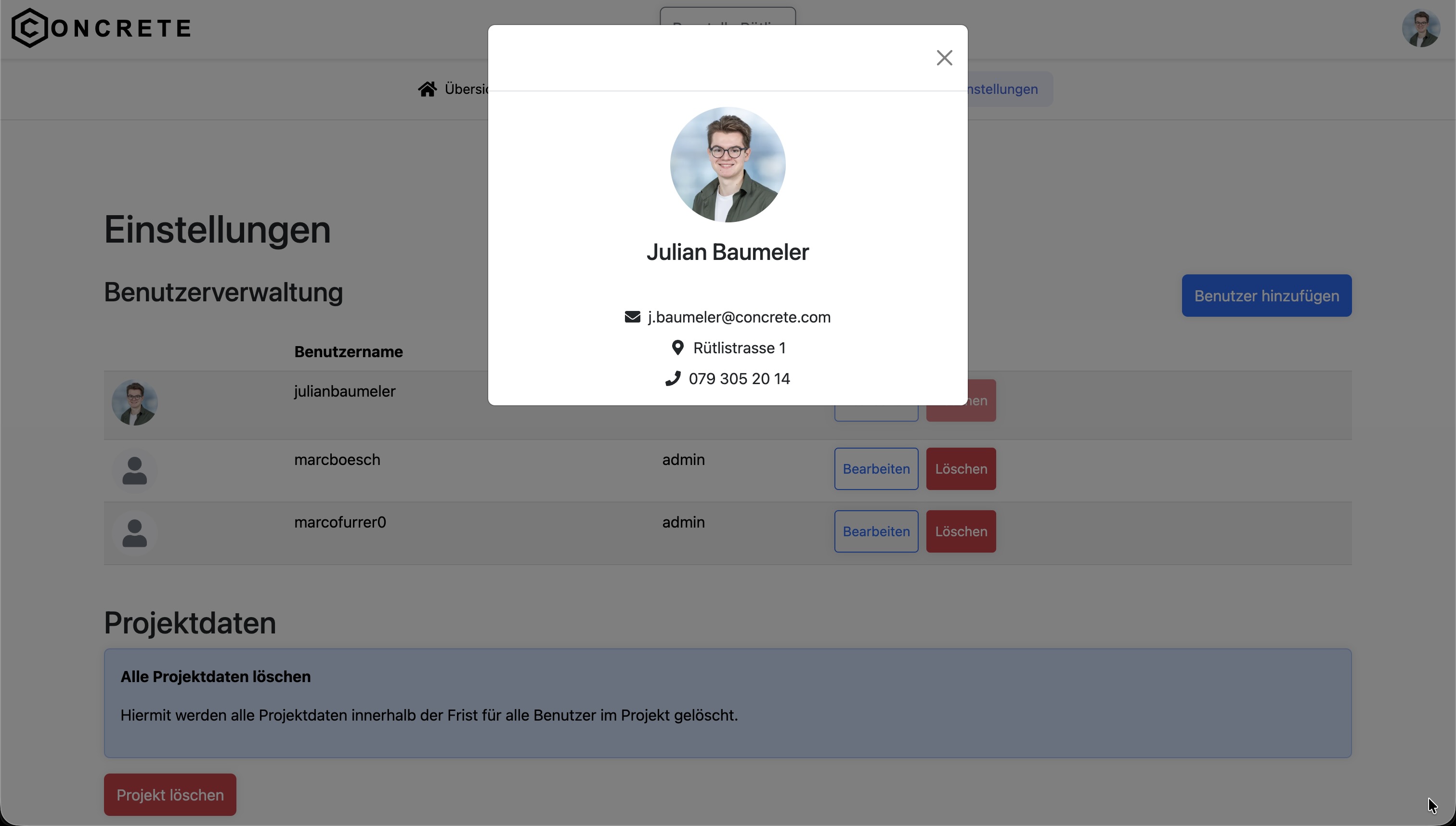 Easy User Management